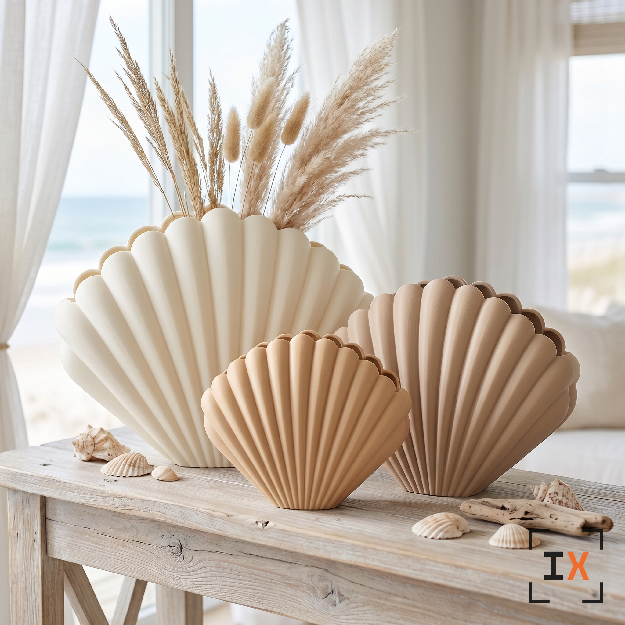 Sea Shell Vase