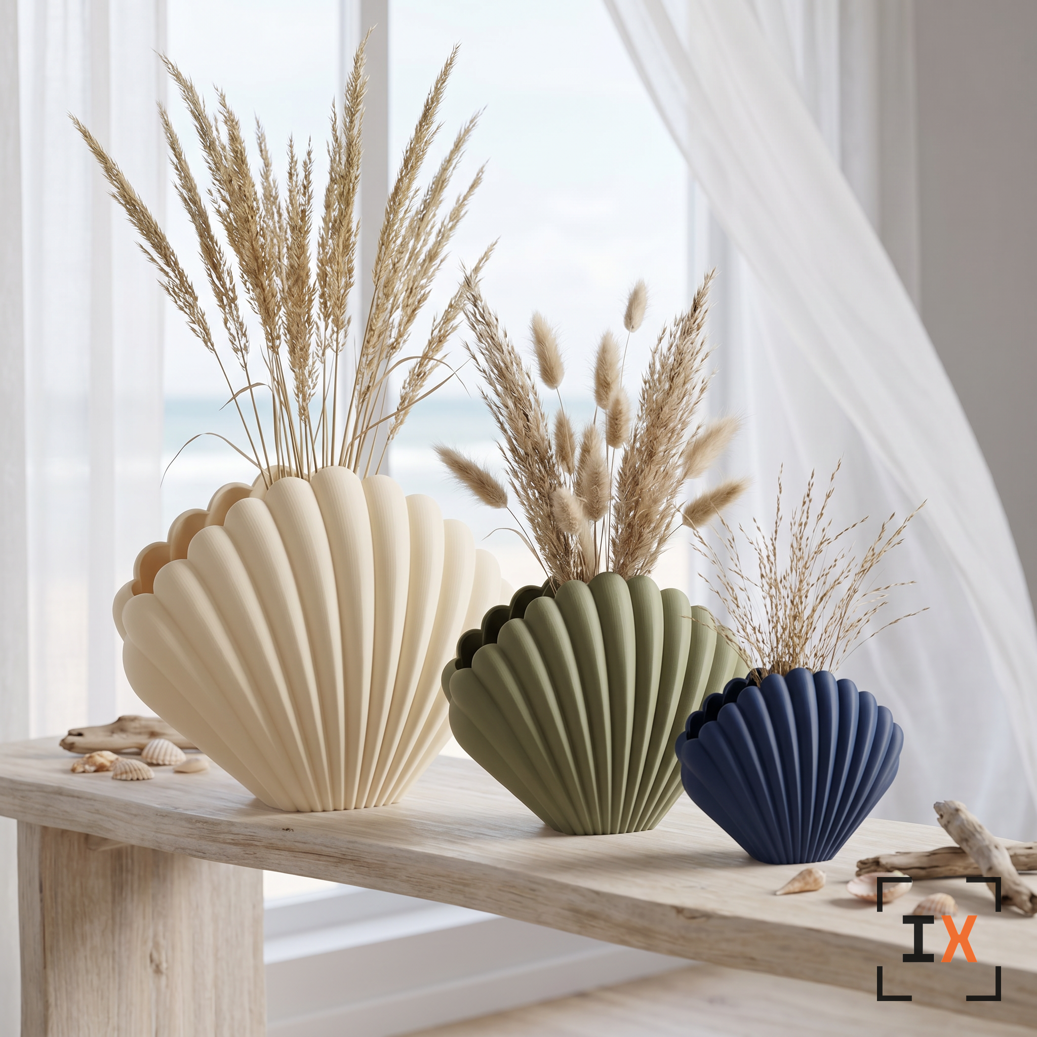 Sea Shell Vase