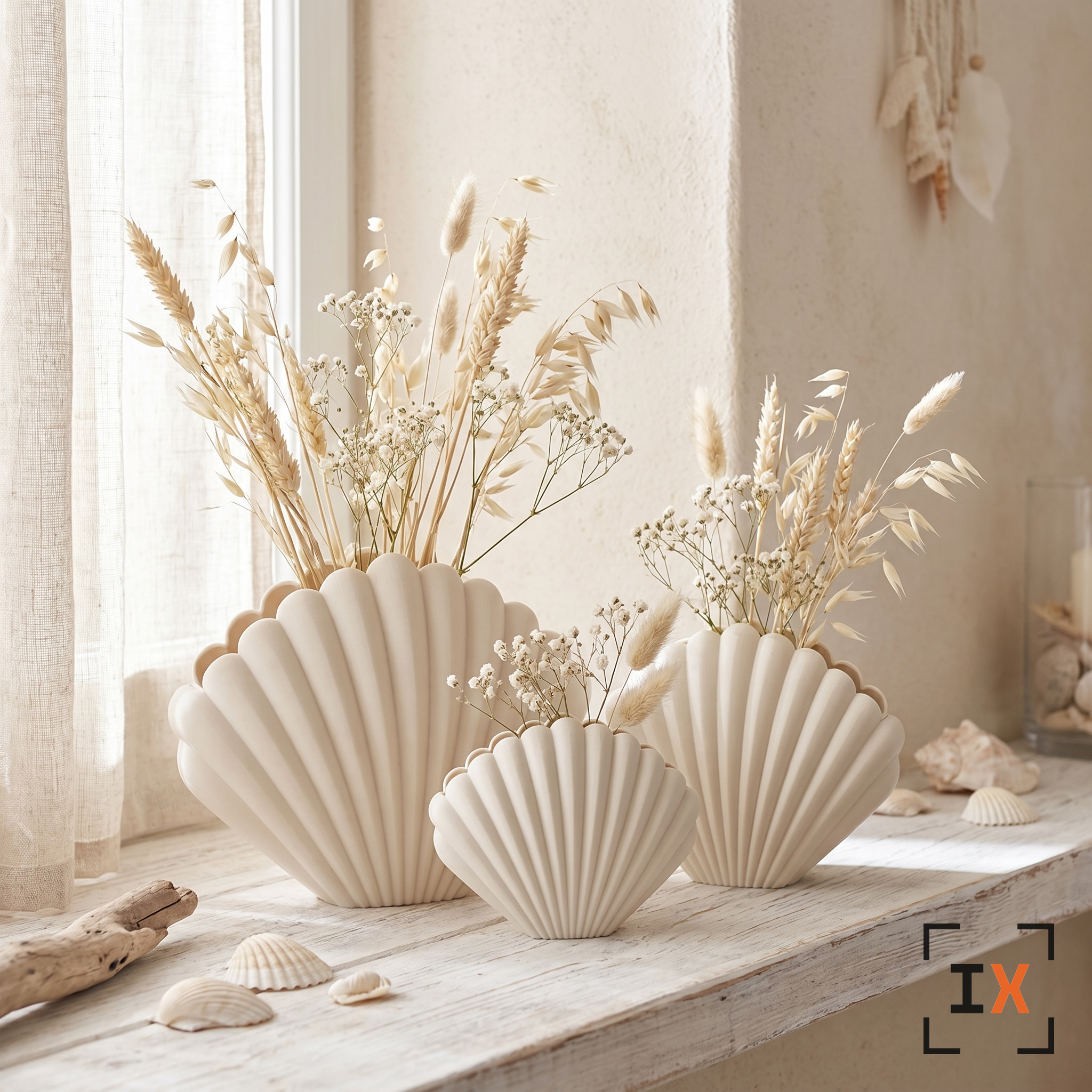 Sea Shell Vase
