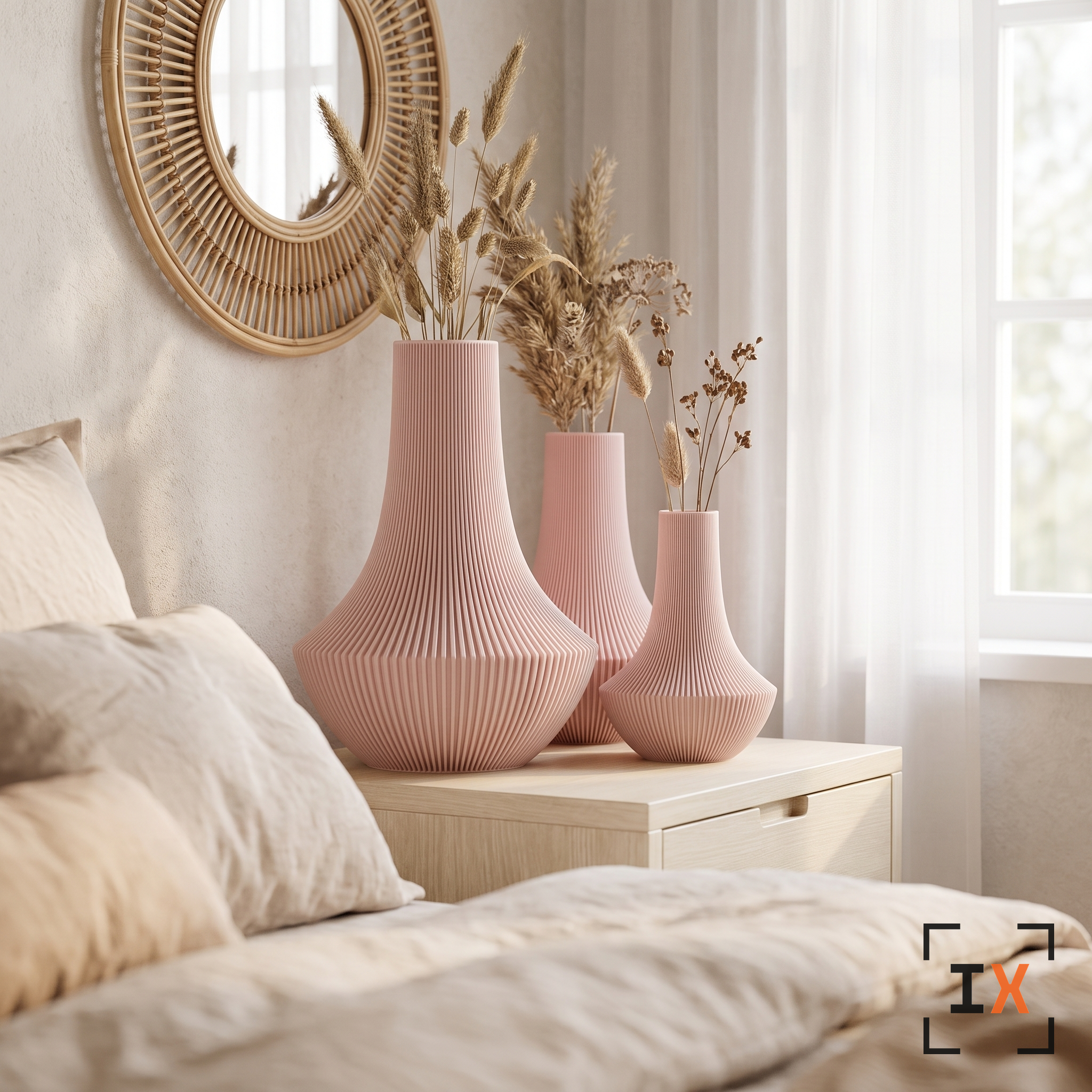 Shinto Ribbed Vase
