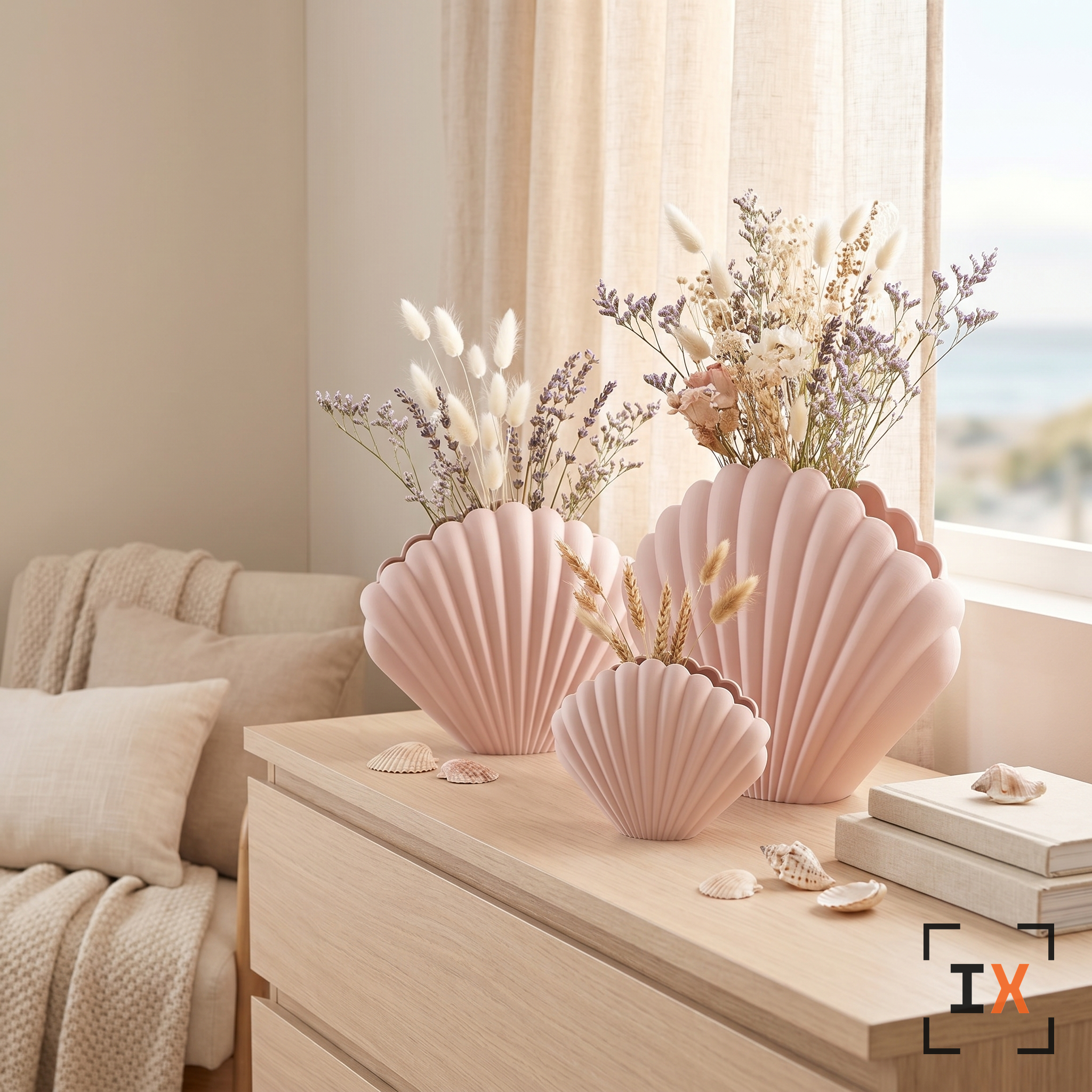 Sea Shell Vase